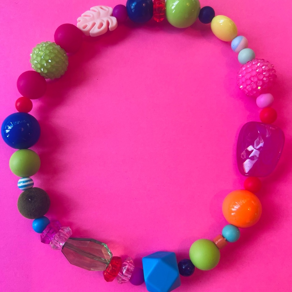 Colorful Beaded Kids Bracelet